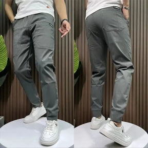 Calça Masculina Stretch com Elastano e 6 Bolsos Work